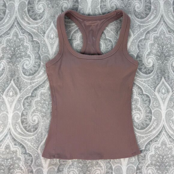 Womens Alo Yoga Support Rib-knit Tank - Picture 1 of 3